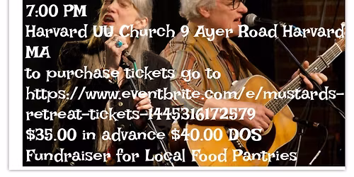 Mustard's Retreat - Helping Local Food Pantries