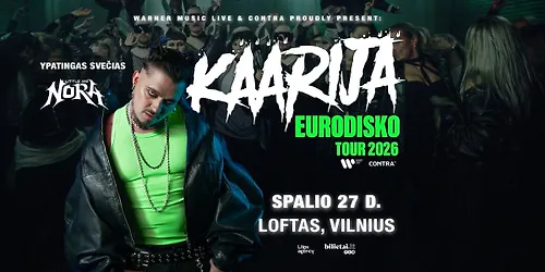 KÄÄRIJÄ EURODISKO TOUR Vilnius