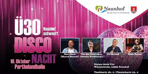 \u00dc30 Disco Nacht Naunhof Schwooft
