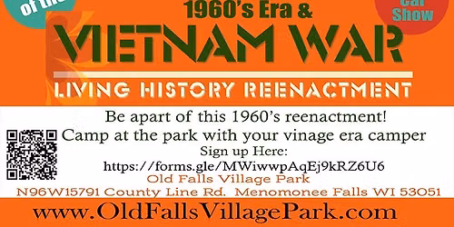 Vintage Camper Show at Old Falls Village Park