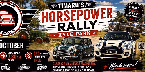 Timaru's Horsepower Rally - Kyle Park
