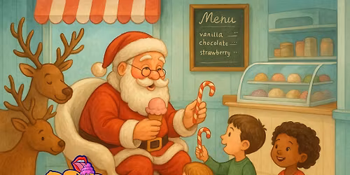 Ice Cream With Santa