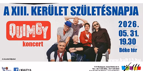 KER\u00dcLET SZ\u00dcLET\u00c9SNAPJA \u2013 Quimby koncert