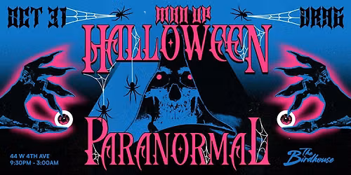 \u2622\ufe0f MAN UP: PARANORMAL HALLOWEEN \u2622\ufe0f