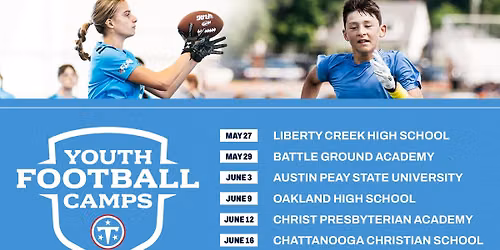 Titans Youth Football Camp: Chattanooga Christian School