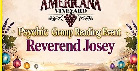 Psychic Group Reading with Reverend Josey