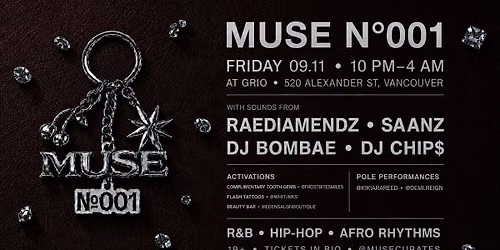 MUSE N\u00b0001: R&B, Hip-Hop & Afro Rhythms at GRIO