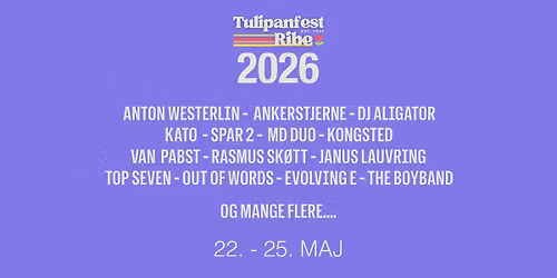 TULIPANFESTEN 2026 \ud83c\udf37