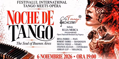 NOCHE DE TANGO-The Soul of Buenos Aires ( spectacol de tango argentinian)