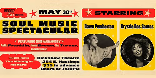 Soul Music Spectacular - Dawn Pemberton & Krystle Dos Santos