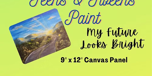 My Future Looks Bright Paint Class