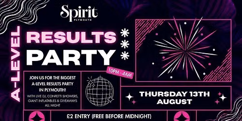 A-LEVEL RESULTS PARTY