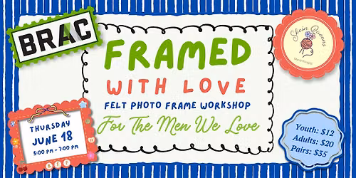Framed with Love: Felt Photo Frame Workshop