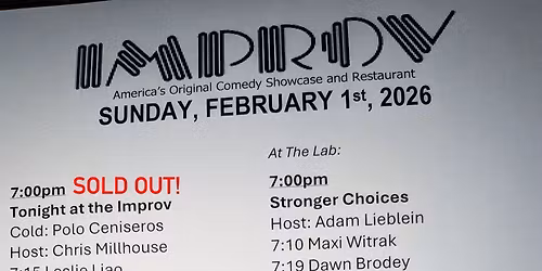 Stronger Choices Comedy Show