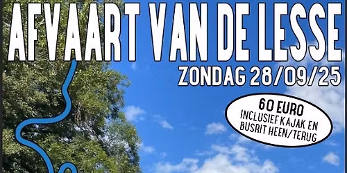 AFVAART VAN DE LESSE