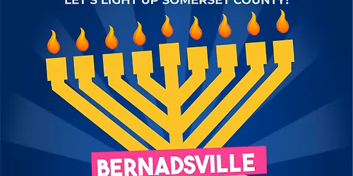 Menorah Lighting at Bernardsville Shopping Center