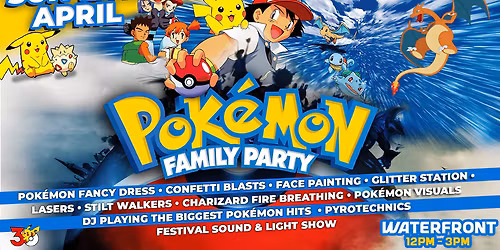 Pokemon 30th Anniversary Family Party - Hull