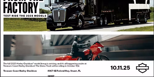 Fresh From The Factory H-D Demo Truck
