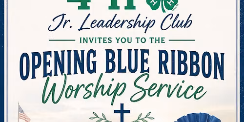 2026 Blue Ribbon Fair Worship Service