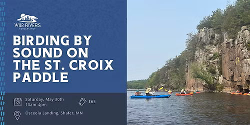 Birding By Sound on the St. Croix Paddle