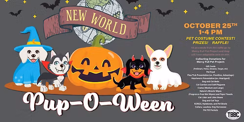 PUP-O-WEEN 2025 @ New World Biergarten