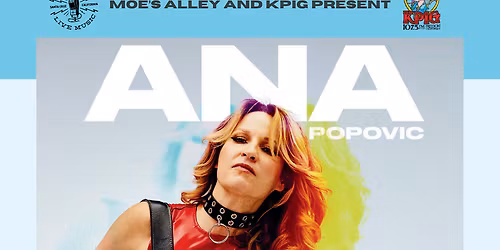 Ana Popovic at Rickshaw Theatre