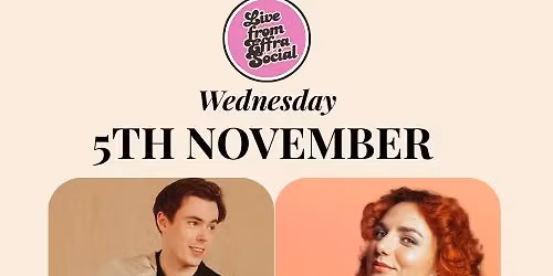 Rhys James & Ania Magliano in Brixton: Live At Effra Social