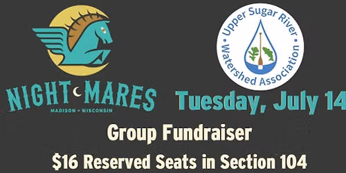 Non-Profit Spotlight Night and Group Ticket Fundraiser with the Madison Night Mares! 