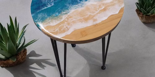 Resin Side Table workshop 