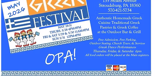 GREEK FEST OF THE POCONOS!!! \ud83c\uddec\ud83c\uddf7