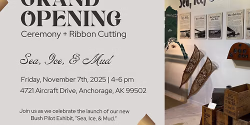 Sea, Ice, & Mud Exhibit Ribbon Cutting!