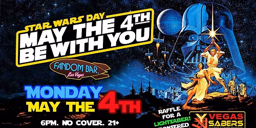 STAR WARS DAY: May the Fourth Be With You!