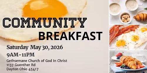 Community Breakfast at Gethsemane
