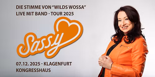 Sassy - Live mit Band Tour 2025 - Klagenfurt