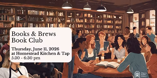 Algoma Public Library Books & Brews Book Club