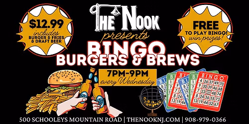 BINGO BURGERS & BEERS