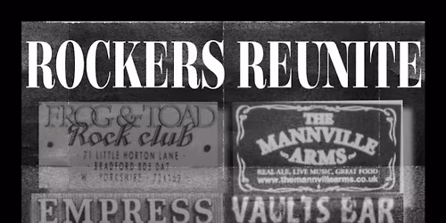 ROCKERS REUNITE - FREE ENTRY