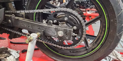 CHAIN CLEAN\/ADJUST