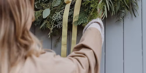 Christmas Wreath Making with The Wilde \u2013 Afternoon Workshop