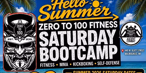 SUMMER Saturday Bootcamp