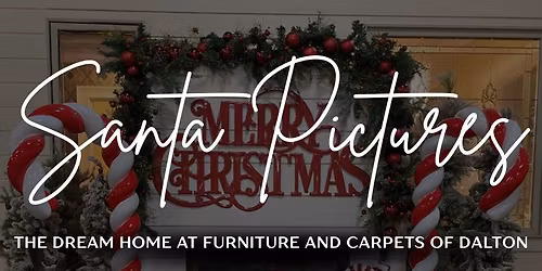 Pictures with Santa at Carpets and Furniture of Dalton