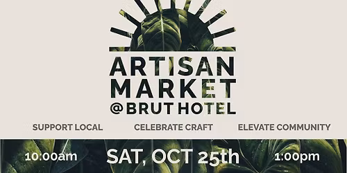 Artisan Market: Halloween Edition