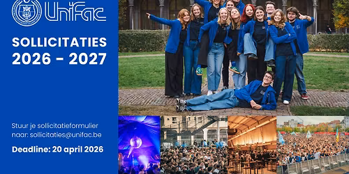 Unifac Sollicitaties 2026 - 2027