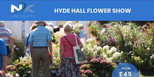 Hyde Hall Flower Show inc. Coach Travel