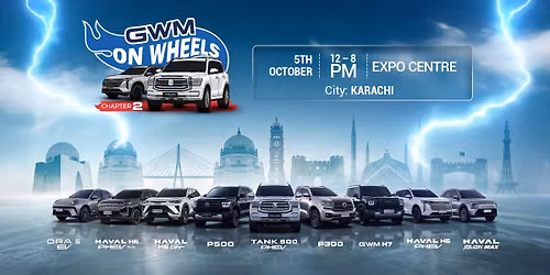 GWM On Wheels - Karachi