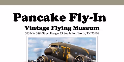Fly-In Pancake Day - May 2026