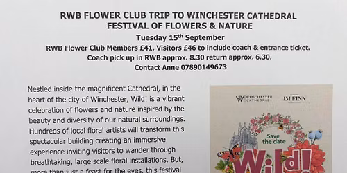 Winchester Cathedral Flower Festival 