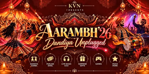 Aarambh'26 Dandiya Unplugged