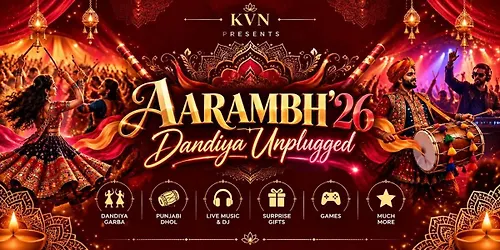 Aarambh'26 Dandiya Unplugged