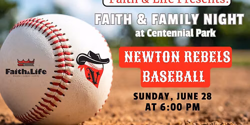 Faith & Family Night with the Newton Rebels